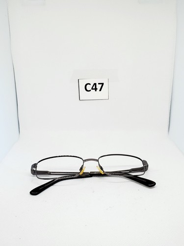 Genesis G4007 033  Designer Eyeglasses Black 54-17-145 Flex Hinges, Full Rim