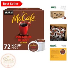 72 Count McCaf Roast Coffee Pods, Kosher Certified Recyclable