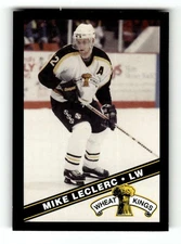 1995-96 Brandon Wheat Kings WHL 8 Mike Leclerc BXCP06