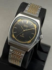 Vintage SEIKO Silver Wave Quartz 6030-5280 Men's Japanese Watch Dual Tone