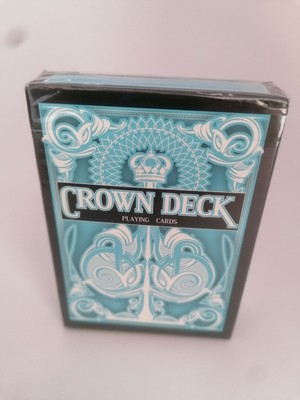 Crown Deck - Hellblau - Die blaue Krone - Spielkarten - Cardistry 