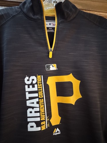 Pittsburgh Pirates MLB Majestic Therma Base Sudadera Talla S Béisbol Mujeres - Imagen 2 de 5