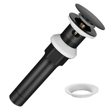 Pop up Drain Sink Drain with Overflow