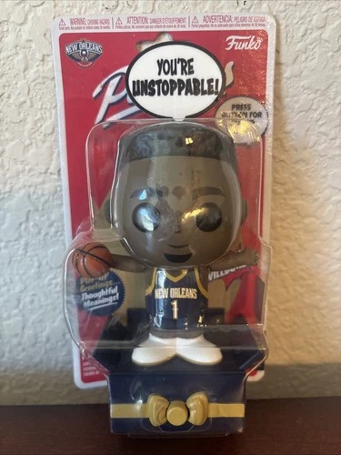 Funko Popsies NBA NEW ORLEANS PELICANS ZION WILLIAMSON "YOU'RE UNSTOPPABLE!" NEW