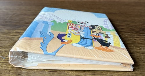 Album Fotografico Personaggi Looney Tunes Vintage 4"x6" 3,5x5 Nuovo Sigillato Holson 1990 - Foto 4 di 6