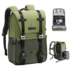 K F Concept Stylish Camera Backpack with 20L Capacity, Dual-Compartmen NEW 