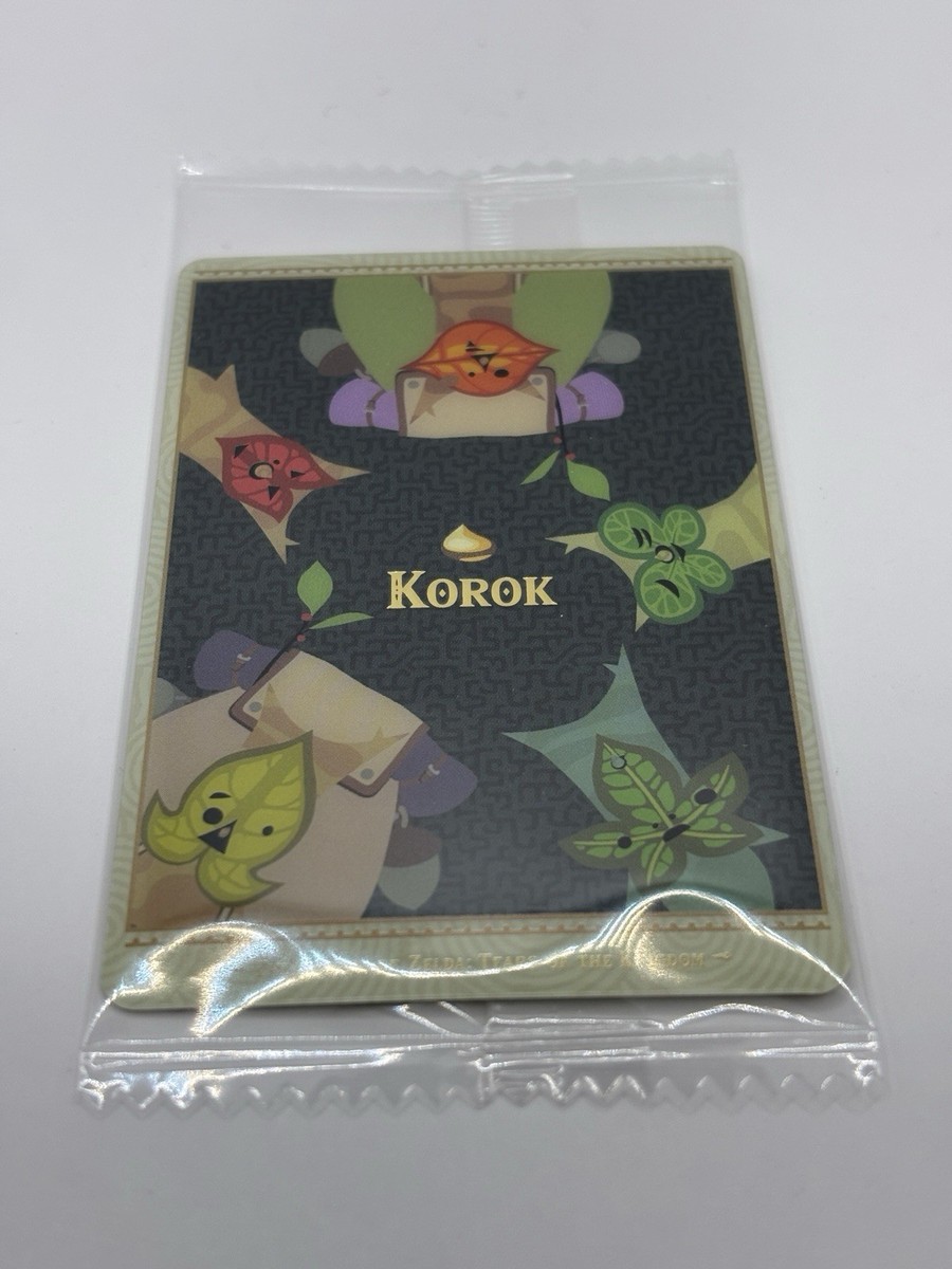 The Legend Of Zelda Wafer Card Tears of Kingdom No 24 Korok BANDAI