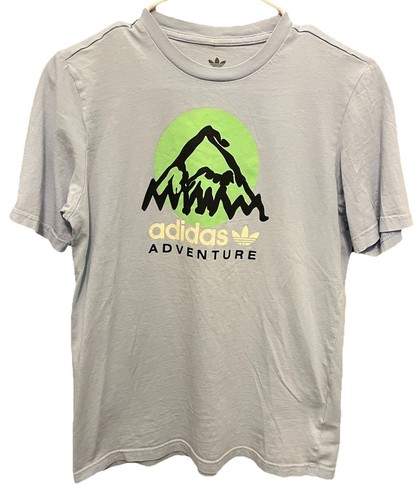 Adidas Originals Adventure Mountain Graphic T Shirt. Size Youth Medium (13-14) - Picture 1 of 6