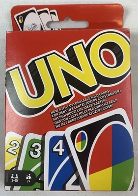 Mattel Uno Kartenspiel Familienspiel Gesellschaftsspiel Strategiespiel aus 2019 - Bild 1 von 4