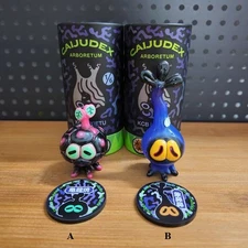 Sofubi Tuber Mini Figures Collectible Model Toy Caijudex Arboretum 1PC Gift Idea