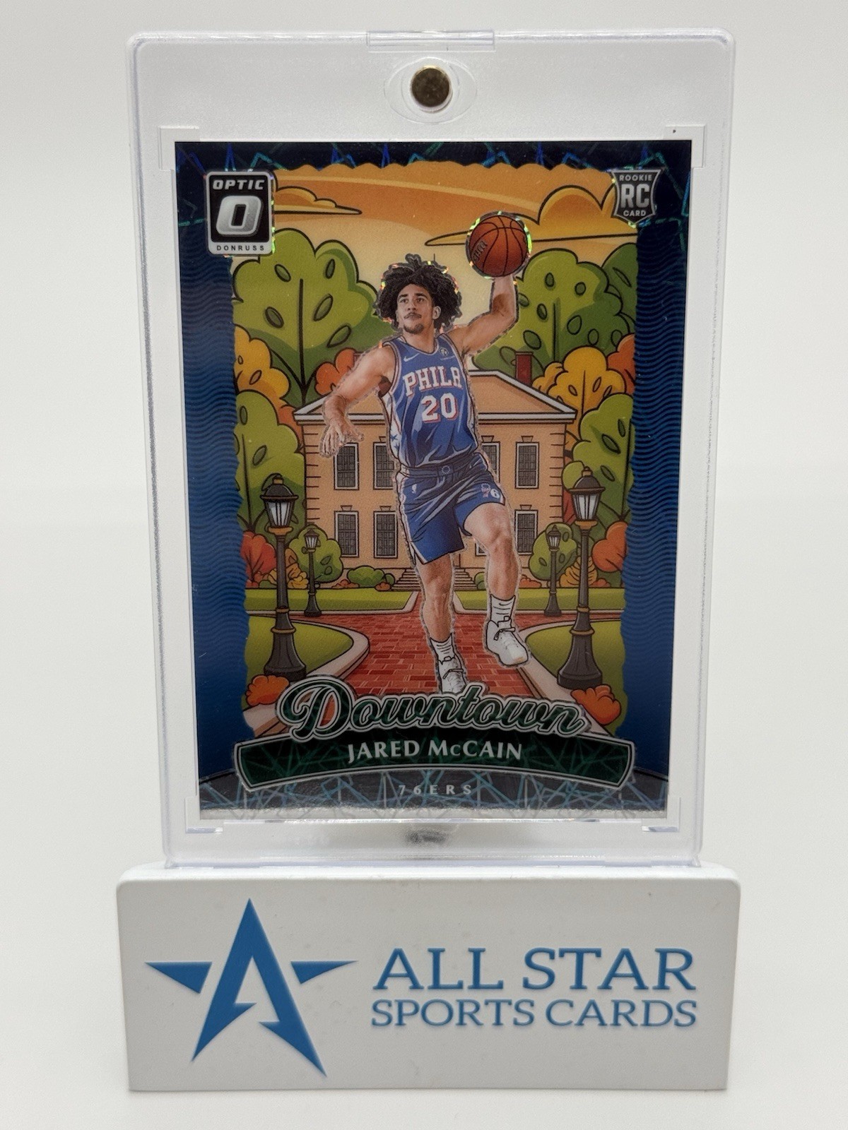 2024-25 Panini Donruss Optic Downtown Jared McCain RC Rookie Case Hit SSP #28 SP