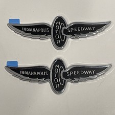 Indianapolis Motor Speedway Chevrolet Impala Front Fender Emblem Kit Set Of 2