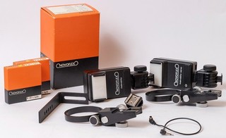 Flash macro NOVOFLEX e accessori. Buone condizioni funzionante.