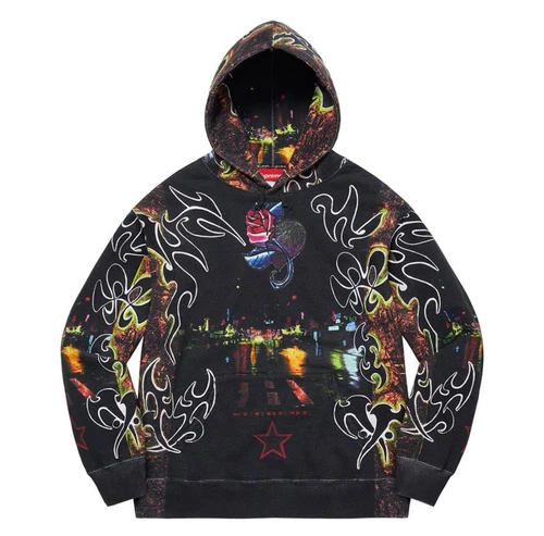 Sweat à capuche SUPREME 2022 East Broadway taille S excellent état
