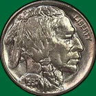 1937 Buffalo Nickel Gem Brilliant Uncirculated Gem BU Coin #43182