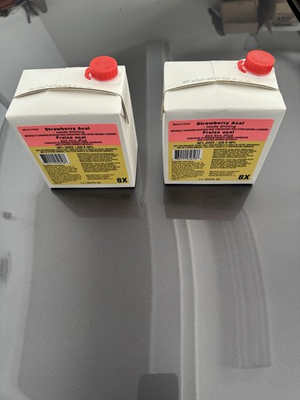 #ad Strawberry Acai New Version 8x Concentrated New 2 Pack BB: 3 26 $79.00