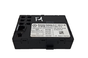 MERCEDES-BENZ E-KLASSE W211 S211 ECU Zentral Gateway Modul A2115403145 gebraucht