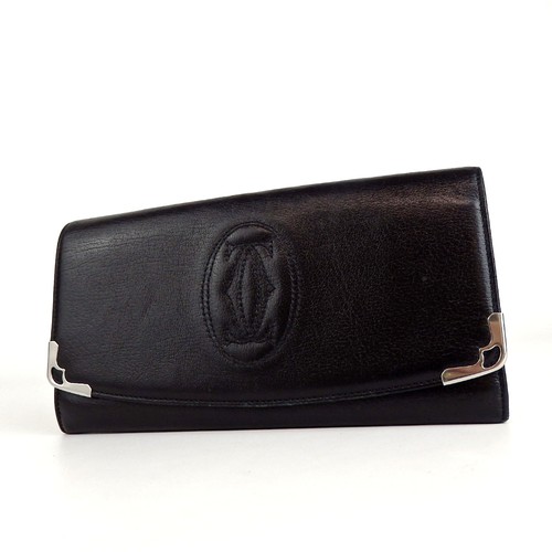 Authentic Cartier marcello wallet leather[Used]