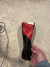 TaylorMade Golf Stealth 2 Hybrid Headcover Black/Red/White