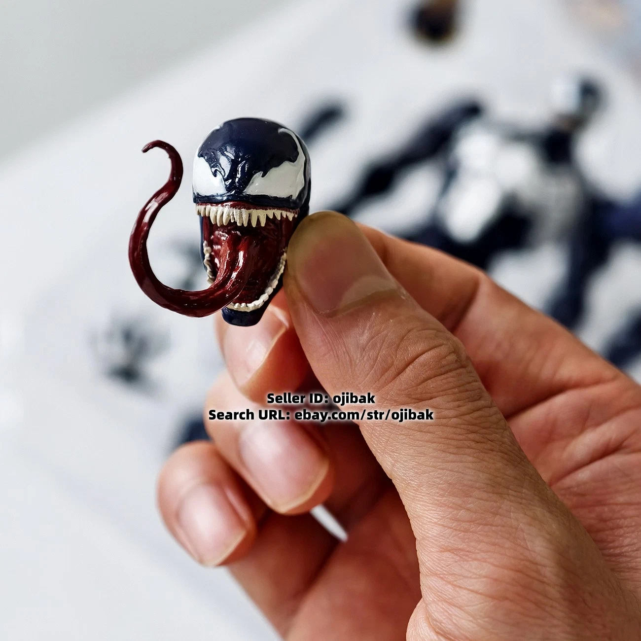 Mess Toys Venom Lethal Neighbor 1/12 Spider-Man Symbiote Action Figure US STOCK image 9