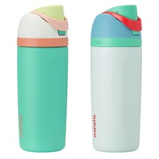 Owala FreeSip 16 oz Kids Water Bottle Stainless Steel Insulated Straw 1 / 2 Pack