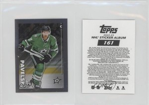2022-23 Topps Chrome NHL Sticker Collection Joe Pavelski #161