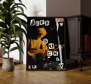 Jeff Buckley Poster Mural Esthétique Sur Toile Vintage