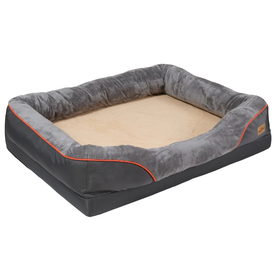 Waterproof Extra Large Orthopedic Dog Bed Sponge Foam Dog Bedding Lounge Sofa - Image 2 of 4