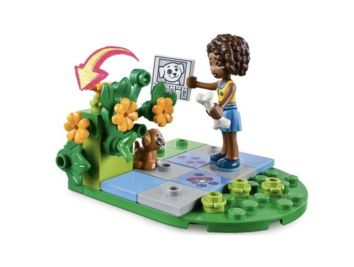 LEGO Friends 41738 Dog Rescue Bike Set. 125pcs Animal Play Set, New & Boxed - 第 6/11 張圖片