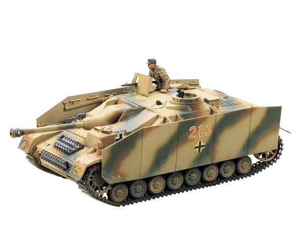 Tamiya Wwii Sdkfz.163 Panzer SturmgeschüTz Iv 1:35 Plastik Modellbau MilitäR-image