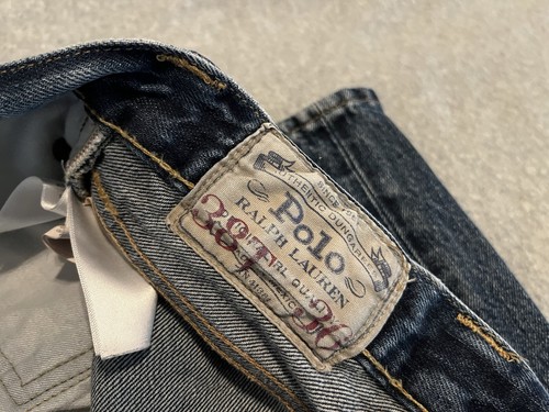 Polo Ralph Lauren Hampton Straight Denim Jeans Mens 38x36 - Picture 6 of 10