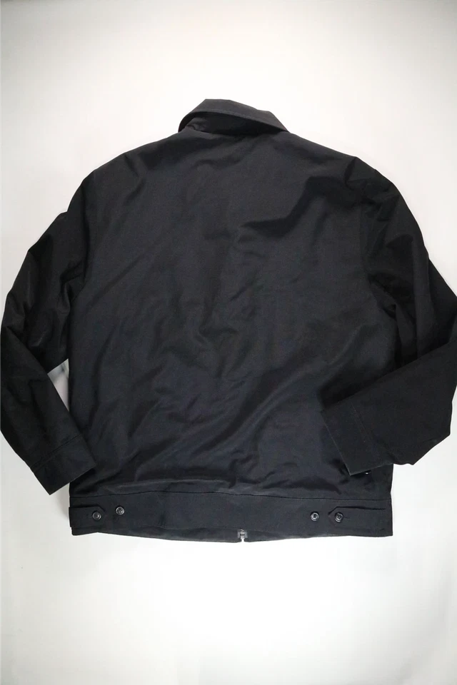 Chaqueta Para Hombres Concepts By Claiborne Negra Poli Tech Mediana Usada en Excelente Condición Foto 2 de 4