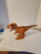 T-REX TOY TYRANNOSAURUS Orange DINOSAUR  12" Zuru Inc Walks & Roars