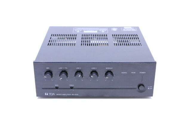 amplifier speaker toa