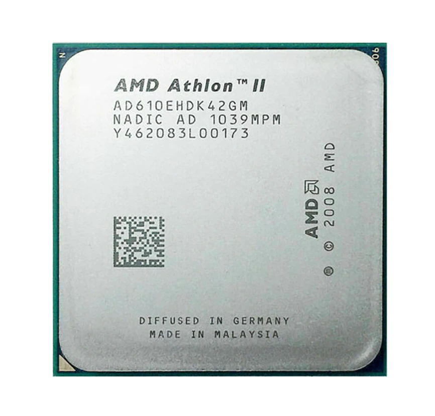 AMD Athlon II X4 610E CPU Quad-Core 2.4 GHz AD610EHDK42GM Socket AM3 Processor - Image 4 of 4