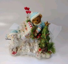 Cherished Teddies Christmas Is Full Of Sweet Surprises Musical Lighted Figurine
