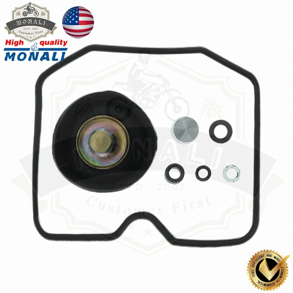 4PCS For KAWASAKI Voyager XII ZG1200 1986-2003 Carb Repair Kit Diaphragm-US Foto 3 de 4