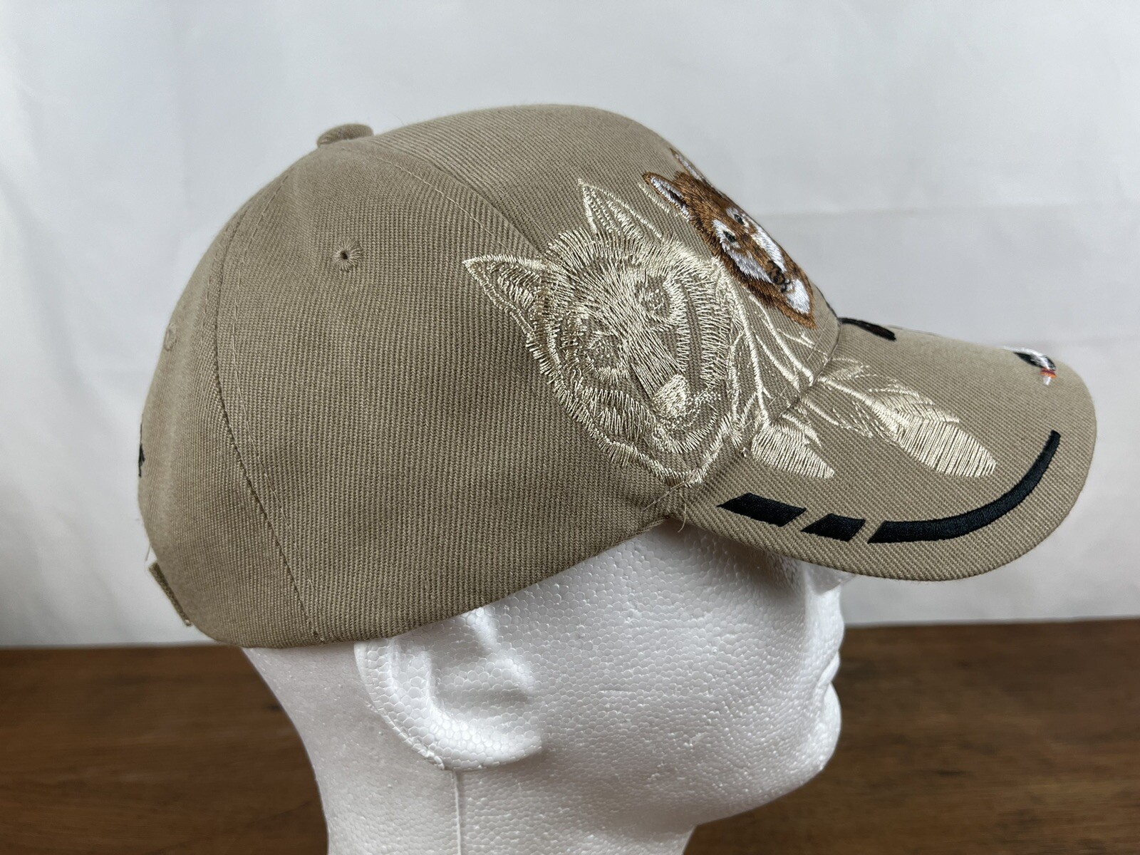 Native Pride Acrylic Strapback Baseball Hat Cap - image 3