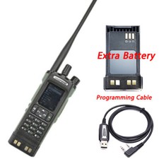 BAOFENG DM32DMR Walkie Talkie Digital Simulation GPS Air Band FM Radios line Kit