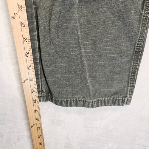 Wrangler Riggs Workwear Ripstop Dark Green Cargo Pants Men's Size 36x32 3W060LD - Picture 7 of 15