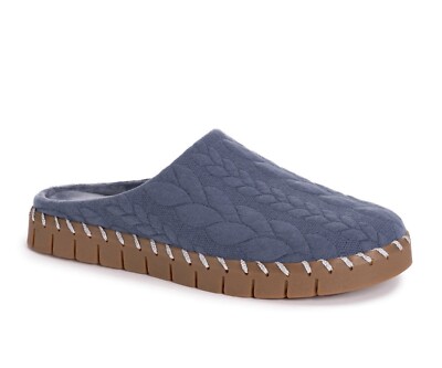 MUK LUKS Flexi Long Island Shoe Women's Slip On Twilight 8.5 Style 1000111-401