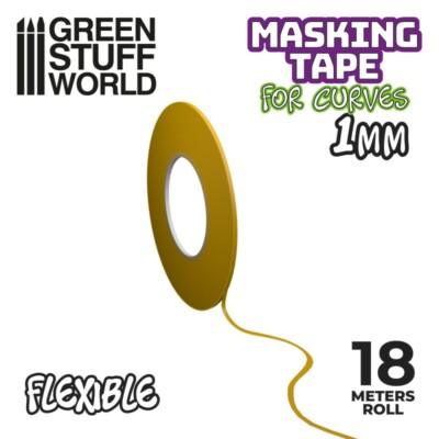 Flexible Masking Tape - 1mm - Scenography scale models