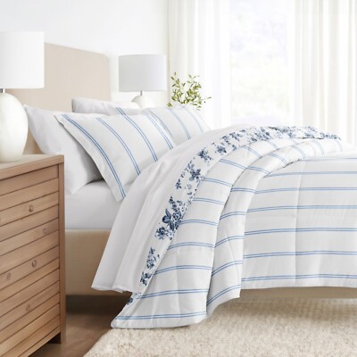 WATERFORD Ansonia 6PC Gold Floral Polyester Queen Comforter Set