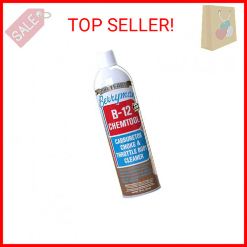 Berryman 0117C B-12 Chemtool Carburetor, Choke & Throttle Body Cleaner [VOC Comp