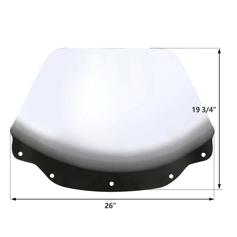 挡风玻璃屏幕适合本田 Goldwing F6B GL1800B GL1800BD 豪华版 2013 - 2017 — 第 4/4 张图片