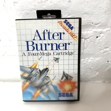 After Burner for Sega Master System Complete in box CIB