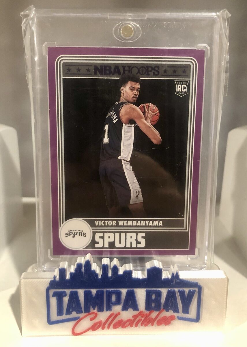 Victor Wembanyama Rookie RC 2023-24 Panini NBA Hoops Purple Victor Wembanyama Rookie RC 2023-24 Panini NBA Hoops Purple