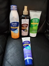 Studio Selection Sun Sport Sunscreen Spray, Oil , Lotion ,gel 4pk Lot 7