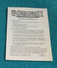Manuals and Chart Heroes of Might and Magic II The Succession Wars 1996 — photo 6