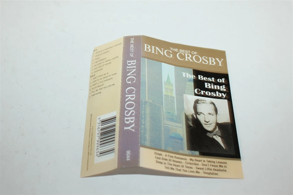 The Best Of Bing Crosby Cassette Tape 2000 Mastertech 9044 - Image 4 of 4